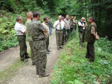Wyjazd szkoleniowy pracowników Służby Leśnej do Nadleśnictwa Lutowiska